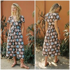 Christy Dawn Multicolor Midi Dress